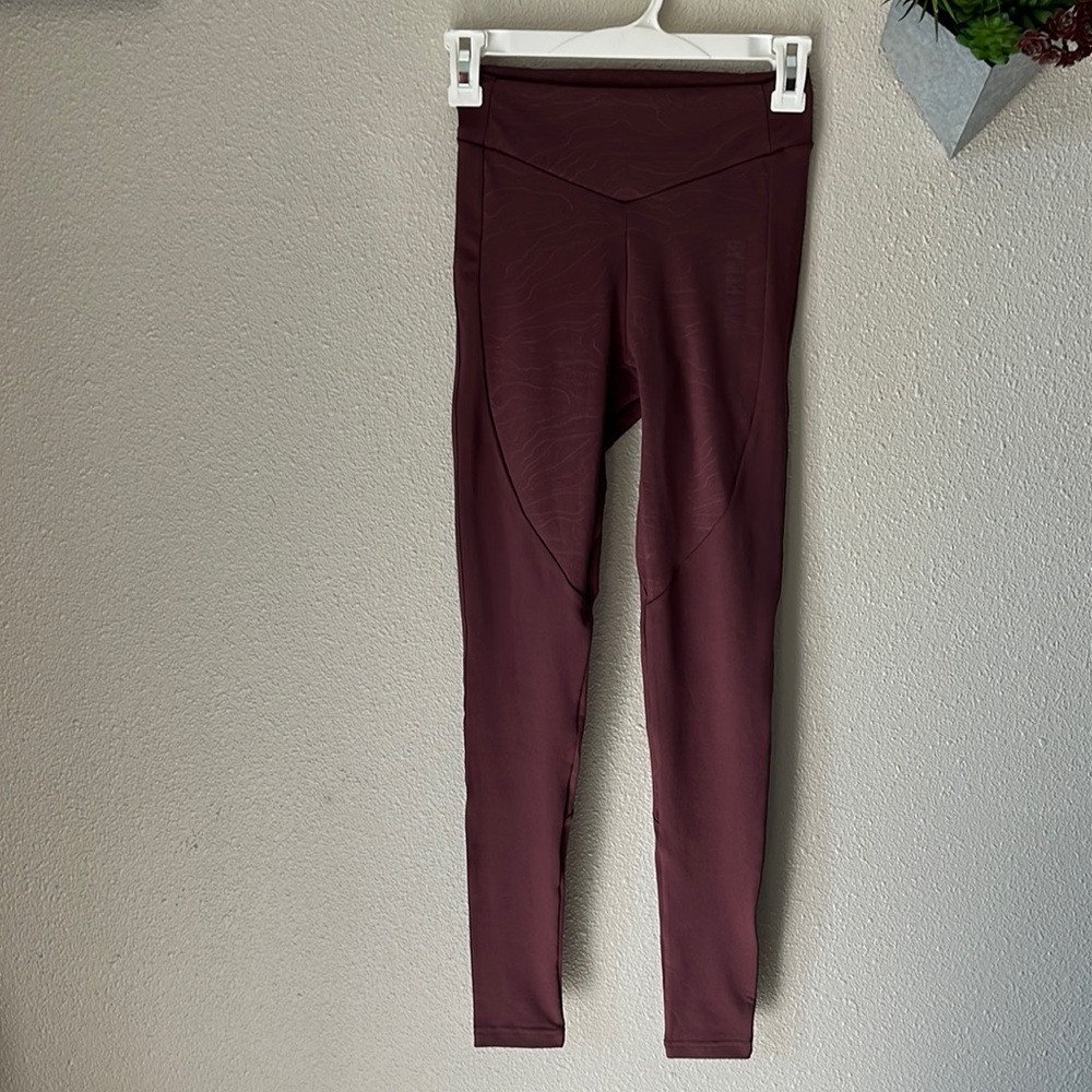 Gymshark Leggings maroon small